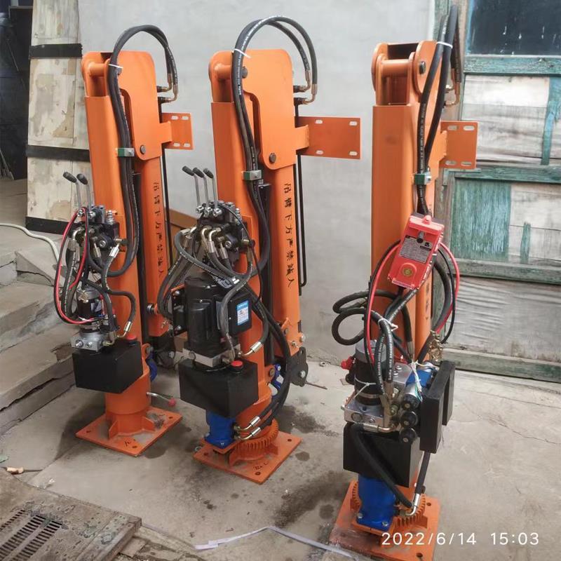 龟山区重汽蓝牌随车吊 3.2吨 国六动力强 液压驱动 农用自卸起重机